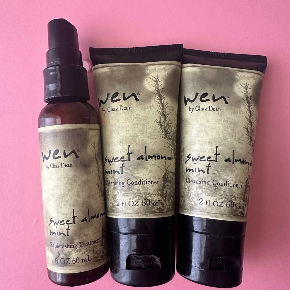 Wen Sweet Almond Mint Hair Care Set